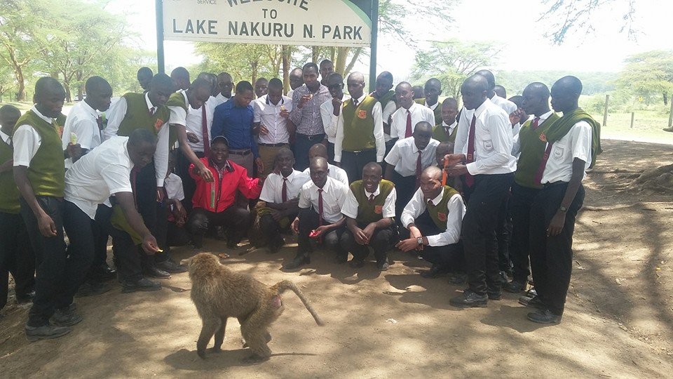 Kiage Tumaini students celebrate KCSE results